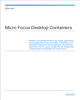 Micro Focus Desktop Containers