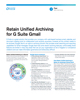 Retain Unified Archiving for G Suite Gmail