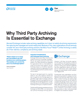 Why Third Party Archiving is Essential to Office 365