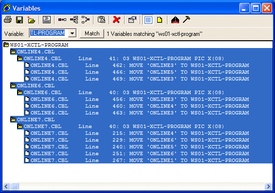 Selecting information for an annotation