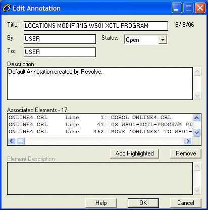 Edit Annotations
