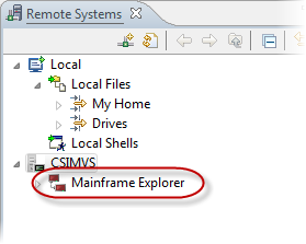 Mainframe Explorer