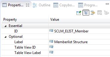 SCLM_ELIST_Member Properties
