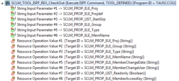 SCLM checkout tool