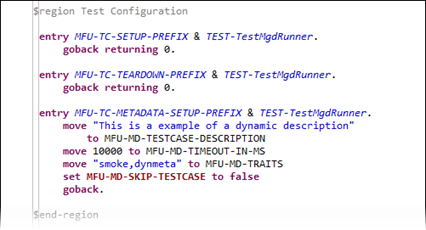 JVM COBOL stub code for test fixture