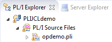 File that generates a warning in the PLI Explorer