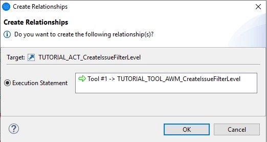Create Relationships - Action Tool