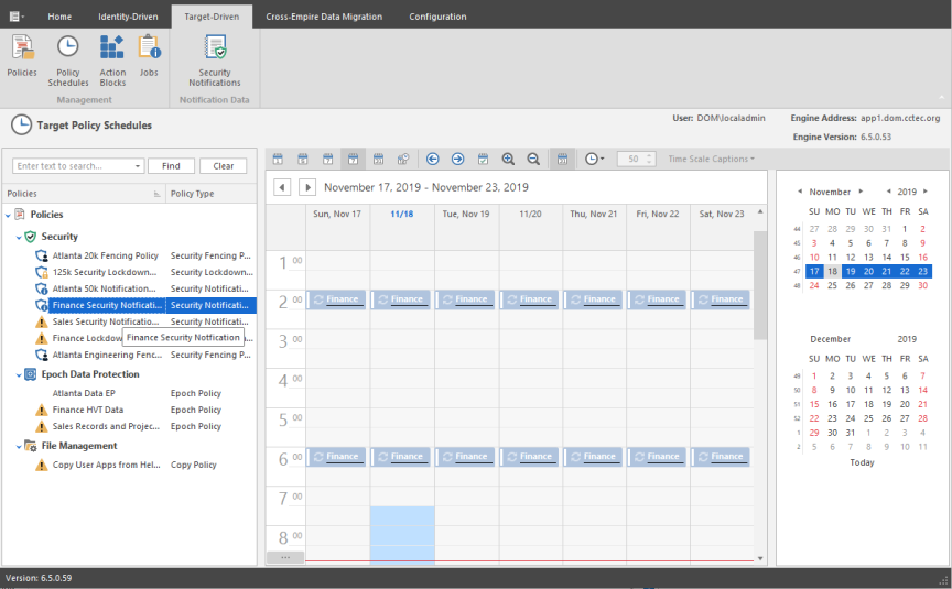 Policy Schedules
