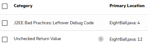 image showing suppressed issue 