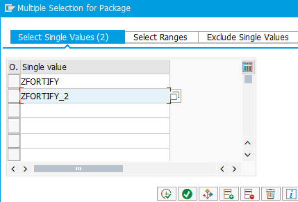 Sample with software component selections Sample with software component selections