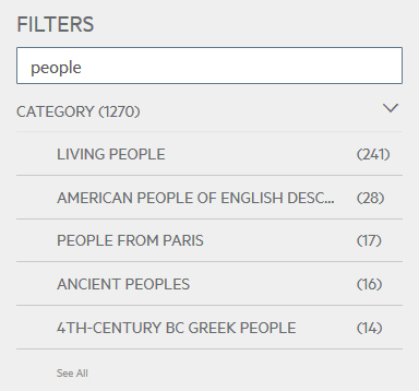 filter search bar
