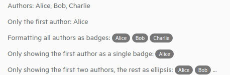Example Templates
