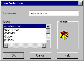 Icon selection