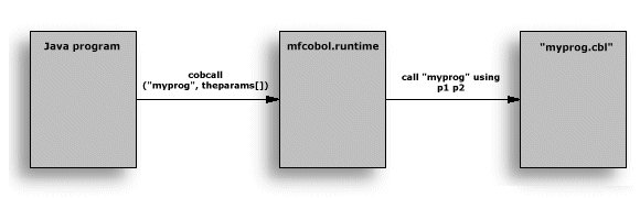call from Java to COBOL 