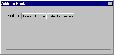 Typical Tab Control