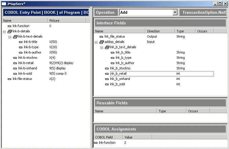 The Add Operation (EJB)