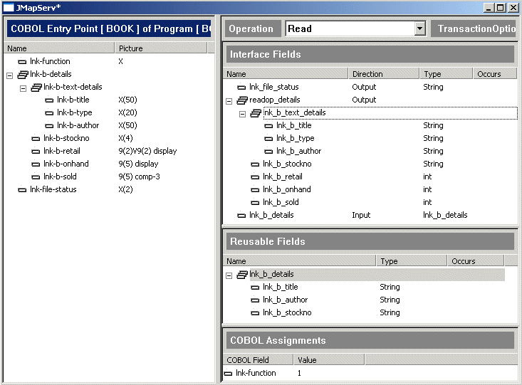 The Read Operation (EJB)