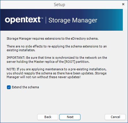 Configuring Storage Manager