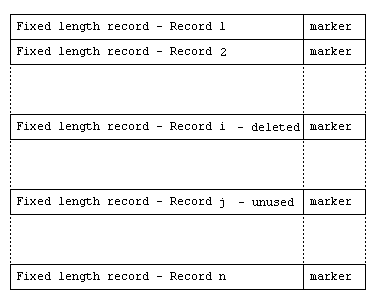Relative File with Fixed Length Records