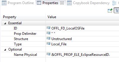 Properties for a file descriptor that points to a local OS file