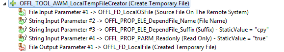 Create temporary file tool